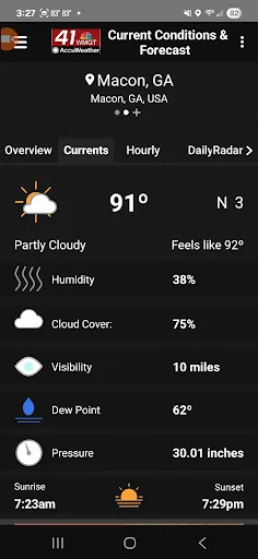 41NBC AccuWeather App screenshot 3