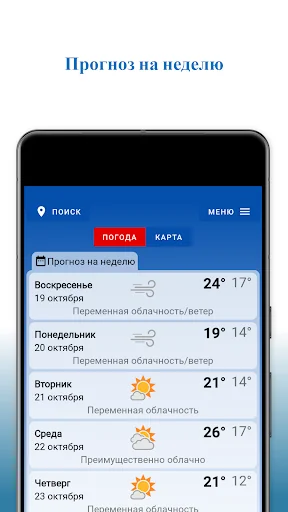 Погода на каждый день screenshot 3