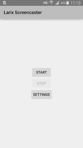 Larix Screencaster: LiveStream screenshot 1