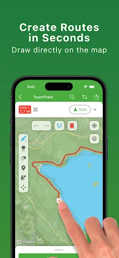TouchTrails: Route Planner