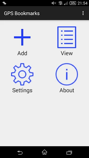 GPS Bookmarks