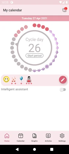 WomanLog Pro Calendar screenshot 1