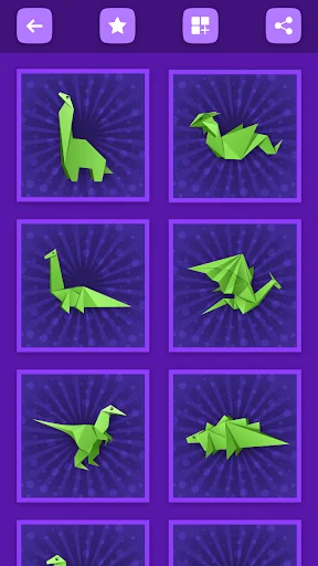 Origami Dinosaurs And Dragons screenshot 3