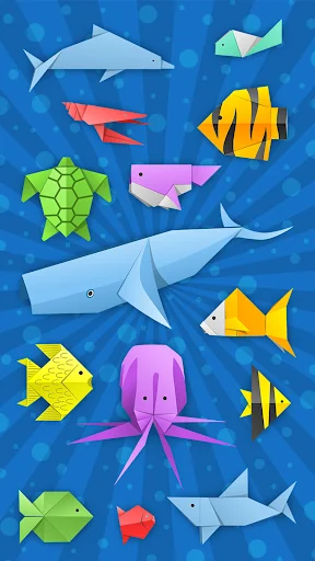Origami Fishes From Paper
