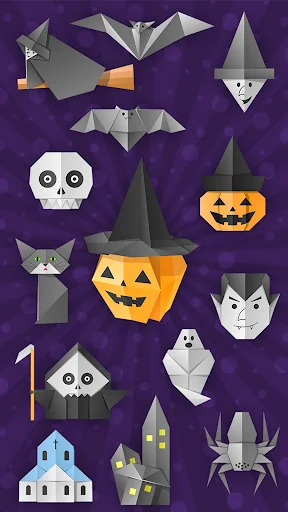 Origami Halloween From Paper