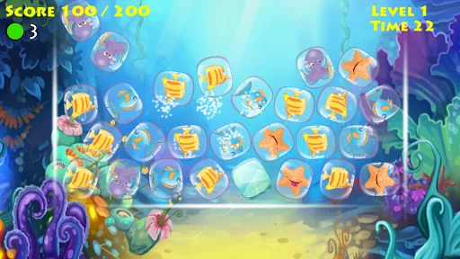 Happy Fish Blox: Block Tap Fun