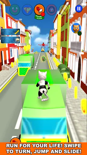 Super Hero Cat Run