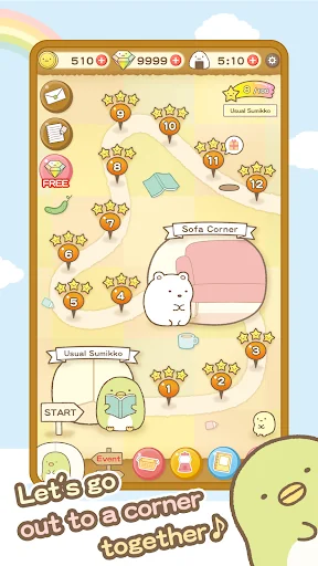 Sumikko gurashi-Puzzling Ways screenshot 4