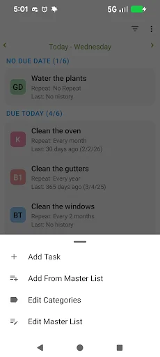 Clean My House: Chore Planner screenshot 3