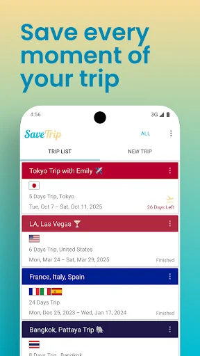 SaveTrip: Trip Planner