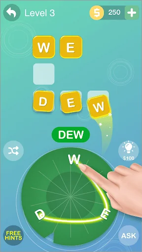Word Flower - Connect Cross Wo screenshot 1