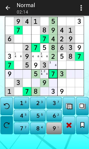 Sudoku - Logic Puzzles screenshot 2