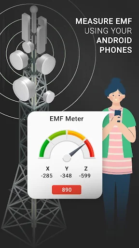 Phone EMF Detector screenshot 1