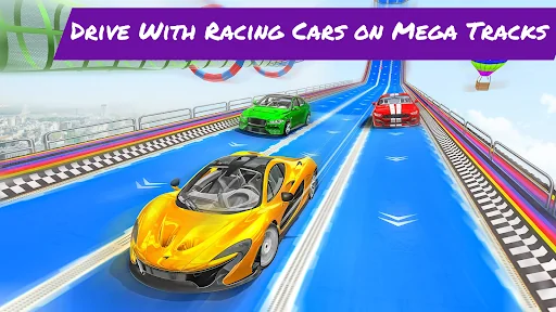 Gt Car Stunt Game- Megaramp