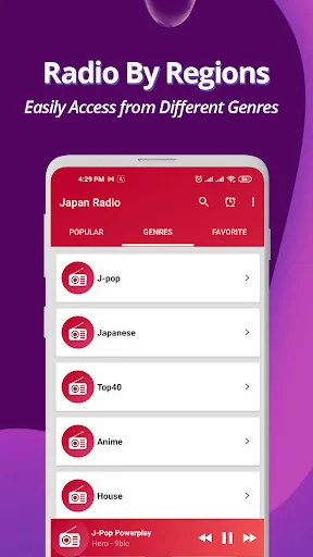 Japan Radio - Online FM Radio screenshot 3