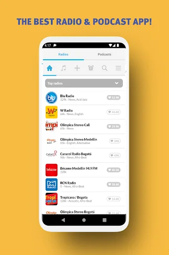 Radio Colombia - Radio FM screenshot 1