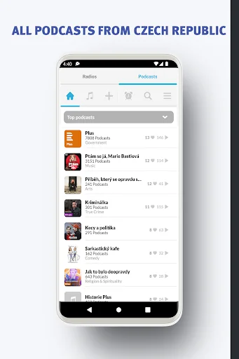 Radio Czech Republic FM screenshot 3