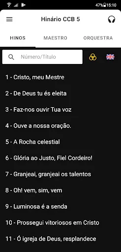 Hinário CCB 5 + Áudio screenshot 1