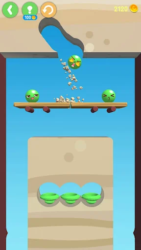 Burrow Land - Ball Hole screenshot 1