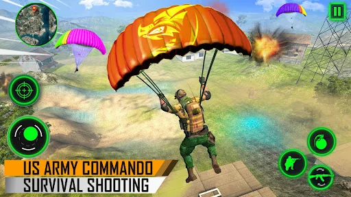 Army Commando Shooting Game