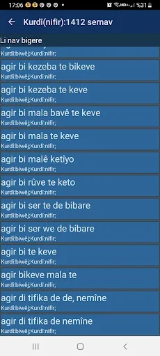 Kurdish Dictionary - WQFerheng screenshot 3