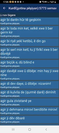 Kurdish Dictionary - WQFerheng screenshot 4