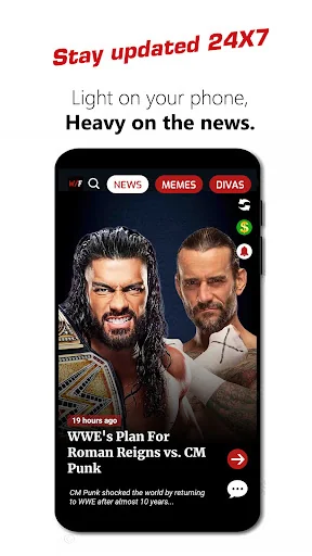 WrestleFeed Pro Wrestling News screenshot 1