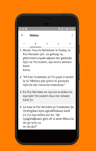 Ewe Bible (NT) - Daily Verse