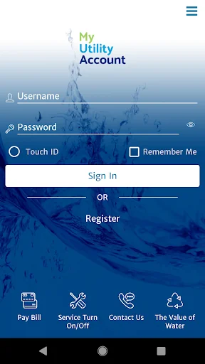My Utility Account - Mobile