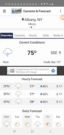 WTEN Storm Tracker - NEWS10 screenshot 2