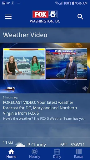 FOX 5 Washington DC: Weather screenshot 2
