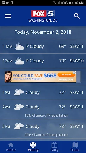 FOX 5 Washington DC: Weather screenshot 3