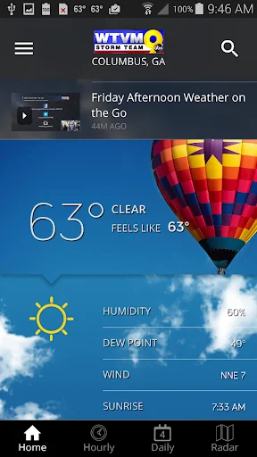 WTVM Storm Team 9 Weather screenshot 1