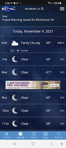 CBS 6 Weather - Richmond, Va. screenshot 4