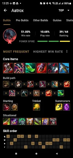 Probuilds for LoL & Wild Rift