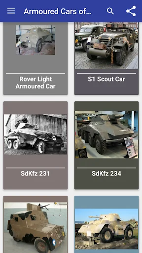 Armoured cars of WW2