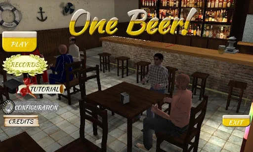 Push One Beer! 3D Game