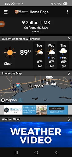 WXXV News 25 Weather