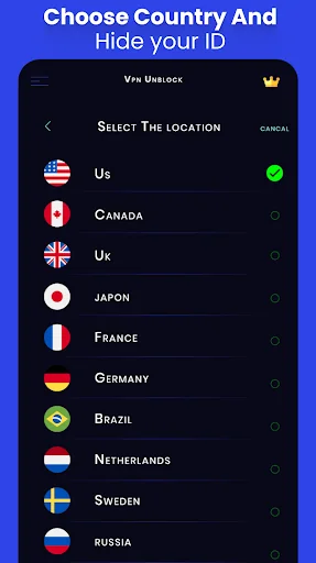 VPN Proxy Secure Unblock sites screenshot 4