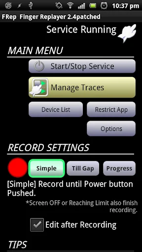 FRep - Finger Replayer screenshot 3