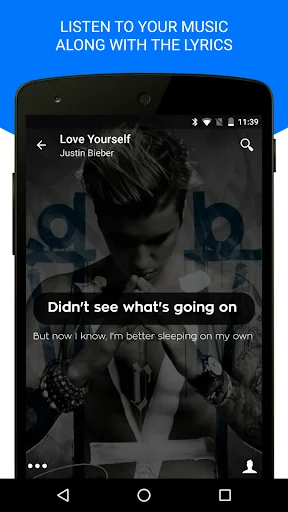 Lyrics Mania - Music Player screenshot 1