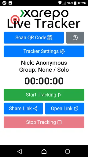 Xarepo Live Tracker