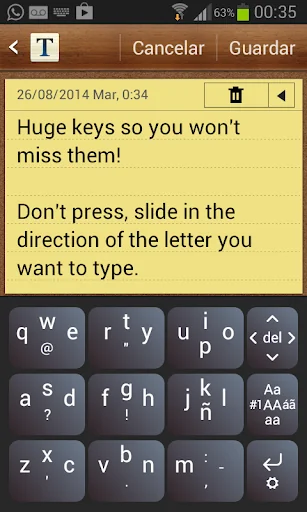 TipType Keyboard Lite screenshot 2