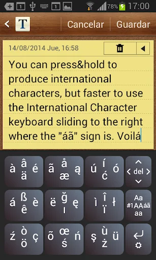TipType Keyboard Lite screenshot 4