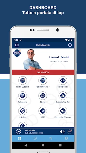 Radio Subasio screenshot 2