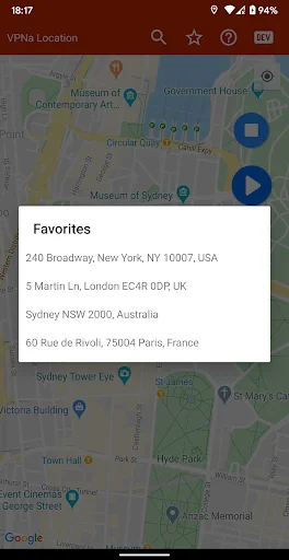 VPNa - Fake GPS Location Go screenshot 4