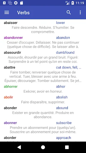Conjugaison Française