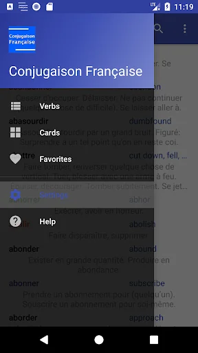 Conjugaison Française screenshot 3