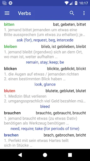 Deutsche Verben