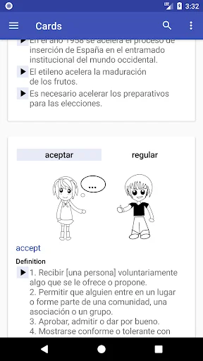 Verbos Español screenshot 2